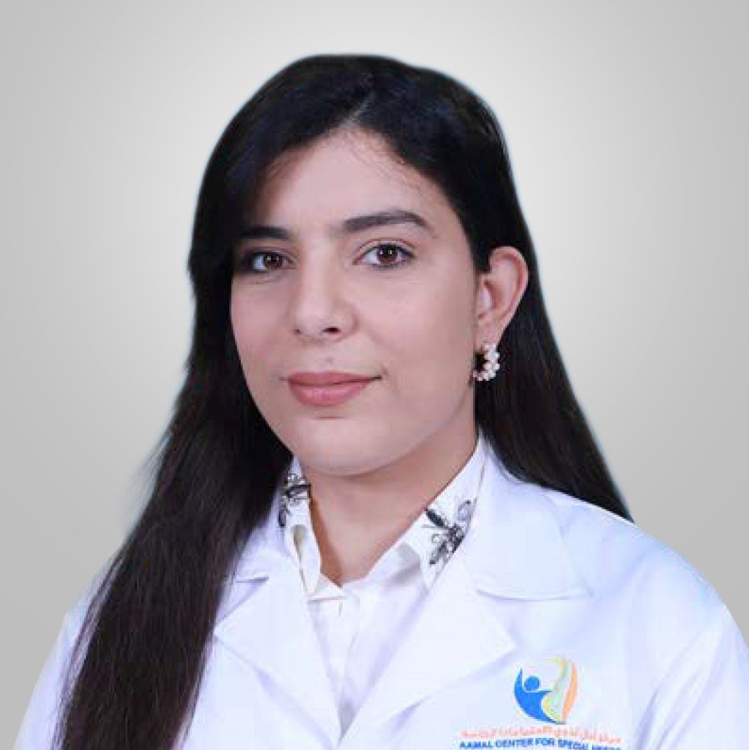 Reem Ezzeddine Al Thawadi psycologist at aamal center for special needs